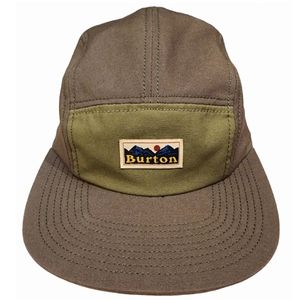 Burton Cordova Olive Green 5 Panel Camper Hat